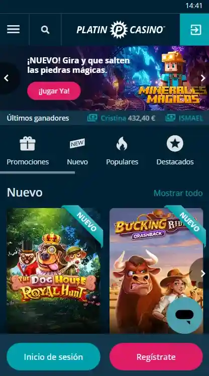 Funcionalidades exclusivas de la app de casino